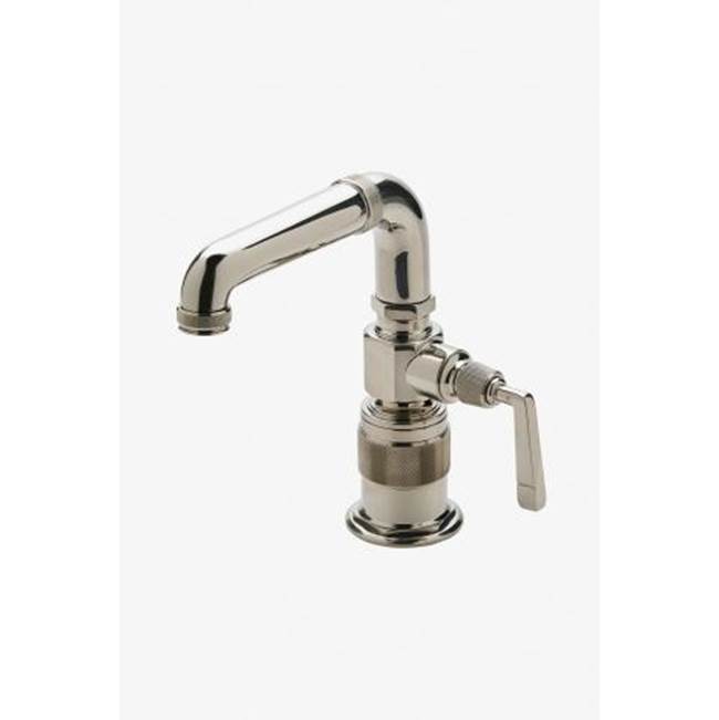 Waterworks R.W. Atlas One Hole High Profile Bar Faucet, Metal Lever Handle in Chrome